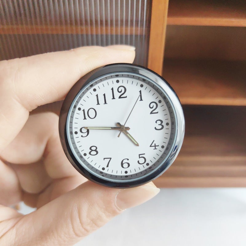 Mini Clock Model Durable Realistic Design - Educational Interactive Toy Miniature Clock for Dollhouse Enthusiasts of All Ages - Image 5