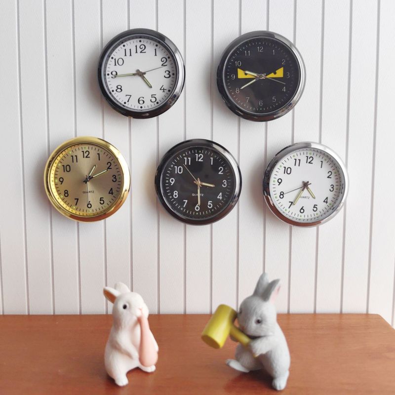 Mini Clock Model Durable Realistic Design - Educational Interactive Toy Miniature Clock for Dollhouse Enthusiasts of All Ages - Image 2