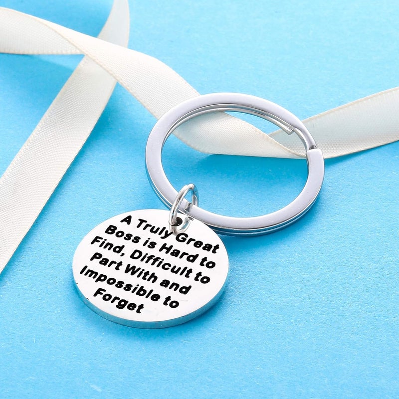 نمتيفي Coworker Leaving Gifts: Colleague Friend Boss Goodbye Farewell Keychain Retirement - Image 3