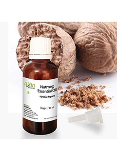Allin Exporters Nutmeg Essential Oil 100% Pure Natural & Undiluted 30 Ml  - Image 1