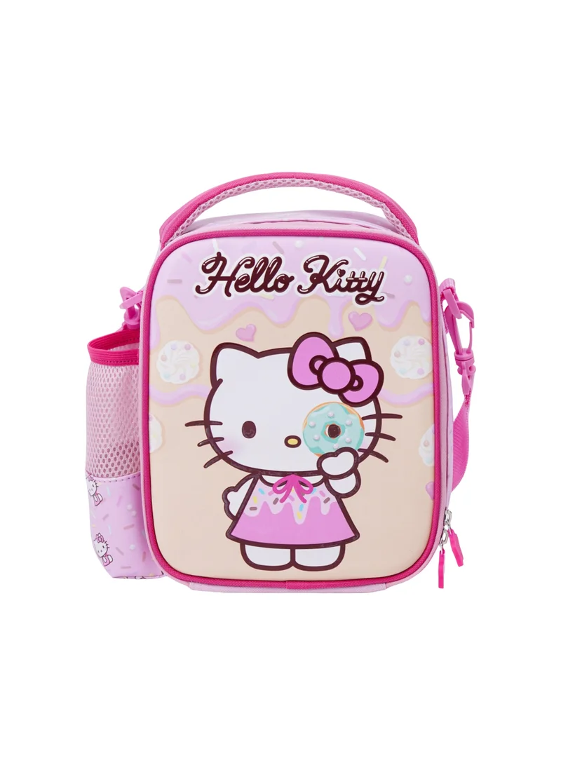 Sanrio Sanrio Hello Kitty Smash 3in1 Lunch Bag, School Water Bottle And Lunch Box Set for Girls