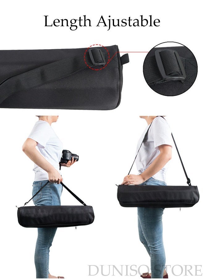Arabest Tripod Carrying Bag with Shoulder Strap Wear Resistant Zipper Closure Portable Camera Accessory Lens Bag Protection Shockproof for Light Stands Boom Stand and Tripod  - Image 4