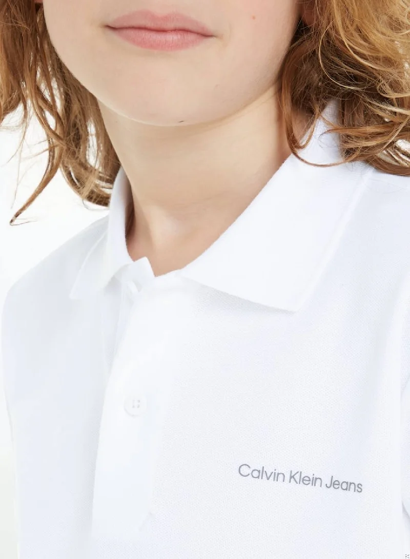 Calvin Klein Jeans Minimalistic Logo Short Sleeve Polo