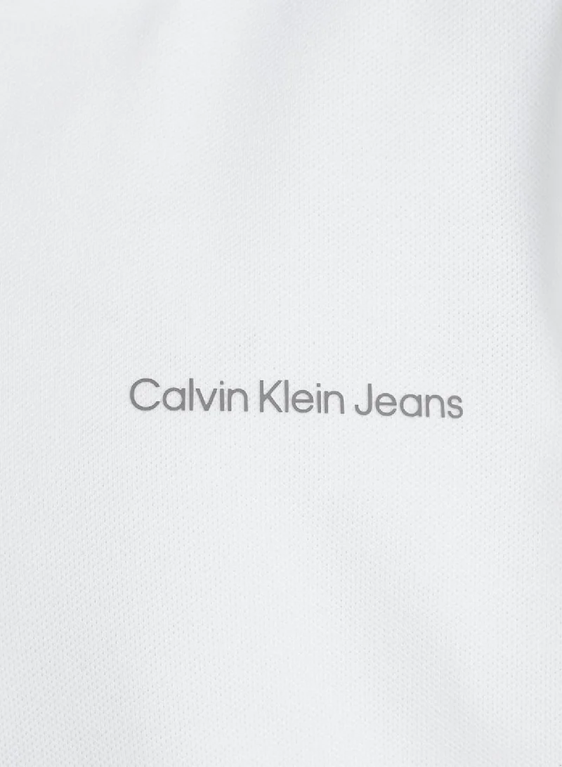 Calvin Klein Jeans Minimalistic Logo Short Sleeve Polo