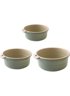 Department Store Daily Necessities Good Things Home Kitchen Supplies Drain Basket Small Department Store (Green)