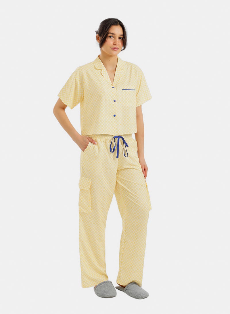 Carina طقم بيجامة مخطط - Image 2