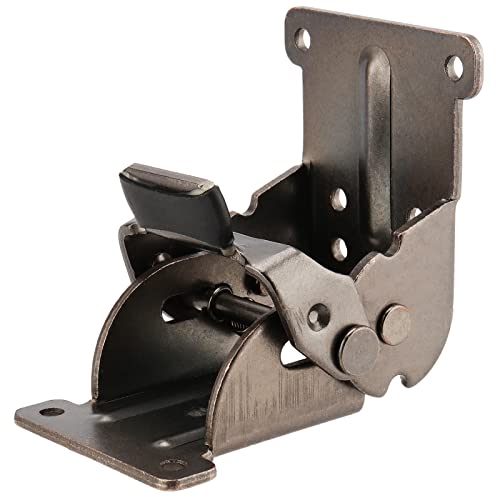 PINGEUI 12 PCS Foldable Support Bracket, 0-90-180 Degree Lock Extension Support, Self-Lock Hinge for Wall Shelf, Table, Folding Workbench, 500 lbs Max Load-Bearing Capacity - Image 4