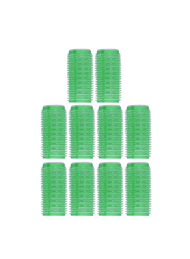 الصين بكرات شعر بلاستيكية ذات قبضة ذاتية 10 قطع - Image 1