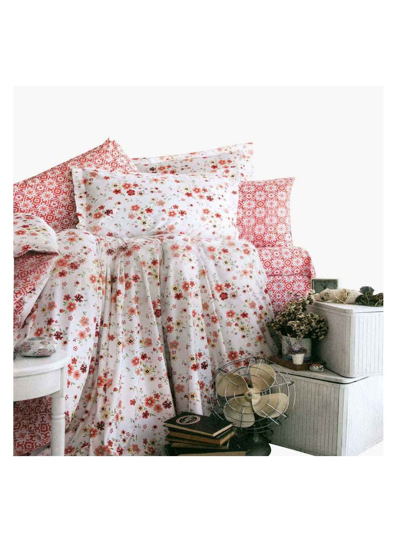Family Bed Flat Bed sheet Set Cotton 3 pieces size 180 x 250 cm Model 154 from Family Bed - Image 2