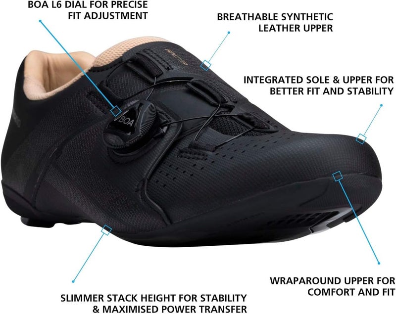 SHIMANO حذاء ركوب الدراجات على الطريق SH-RC300 المعبأ بالقيمة - Image 2