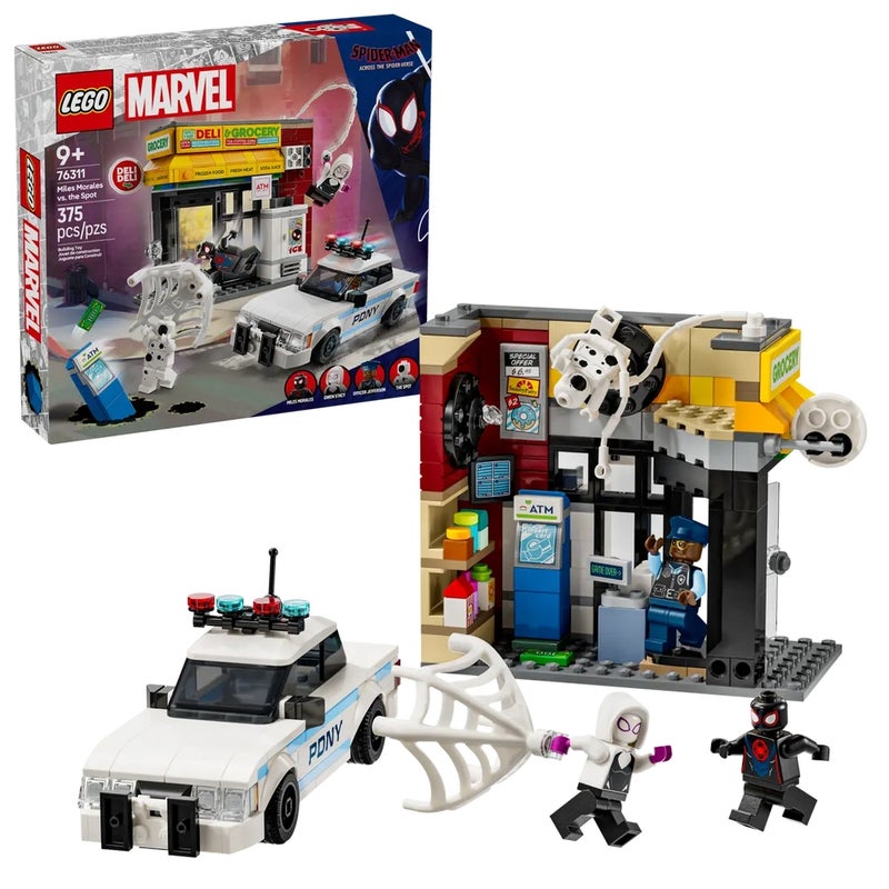 LEGO - Marvel Spider-Verse Miles Morales vs. The Spot 375 Pieces - 76311 - Image 2