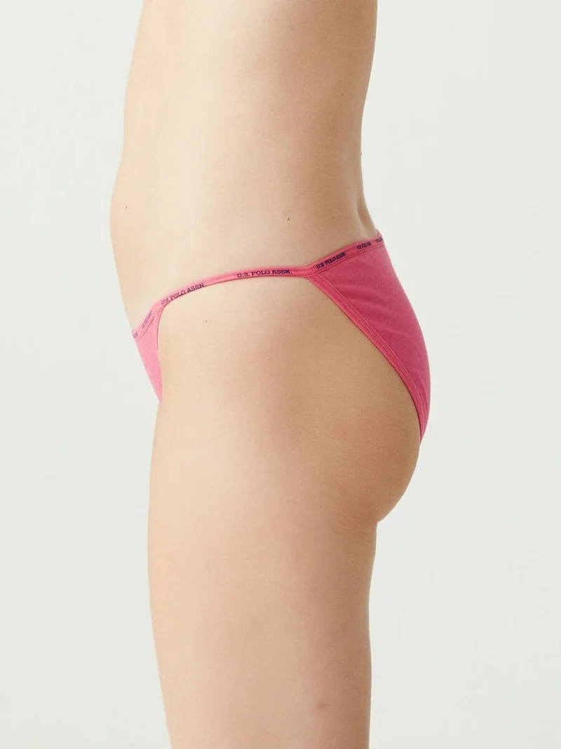 U.S. Polo Assn. Base. Polo Assn. Women's 5 Pcs Multicolored Panties
