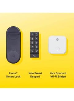 Yale 05/101200/Mb - Linus Smart Lock - Matt Black - Keyless And Secure Door Lock - pzsku/ZF0B99C32E2CA7B888421Z/45/_/1736790545/3e581ddb-963a-4a3c-bb20-b6114473794c