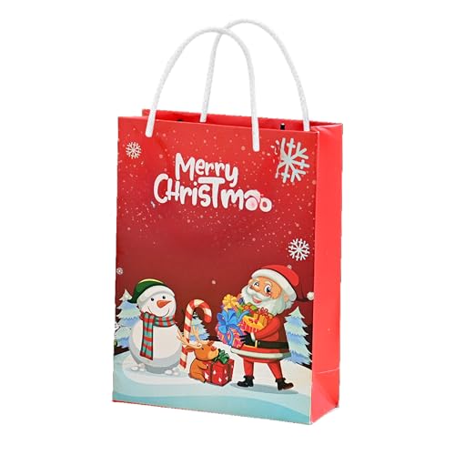 TOYXE Merry Christmas Paper Gift Bag Set of 20 Pieces - Image 3
