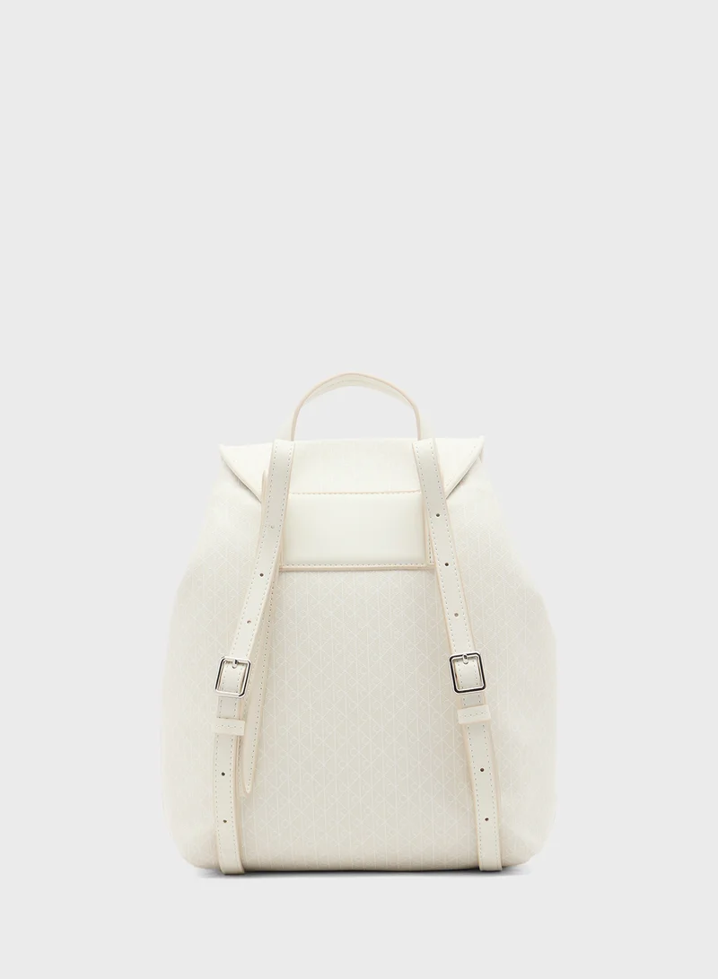 CALVIN KLEIN Casual Aop Flap Backpack