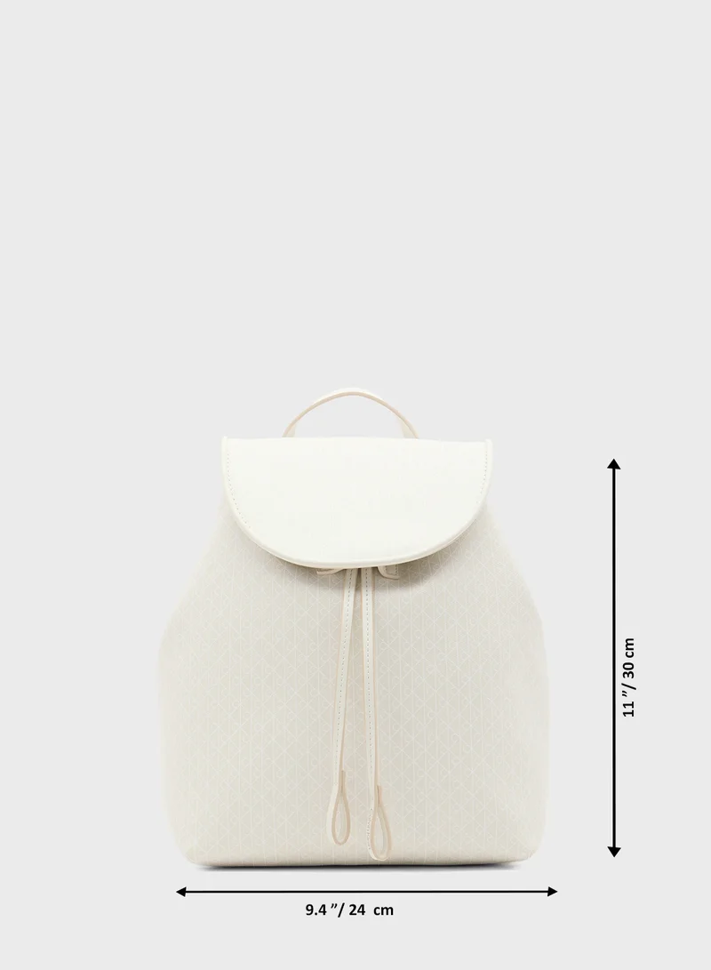 CALVIN KLEIN Casual Aop Flap Backpack