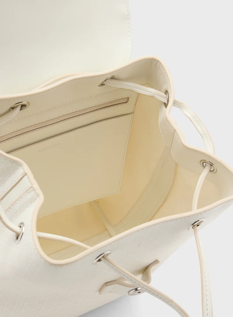 CALVIN KLEIN Casual Aop Flap Backpack