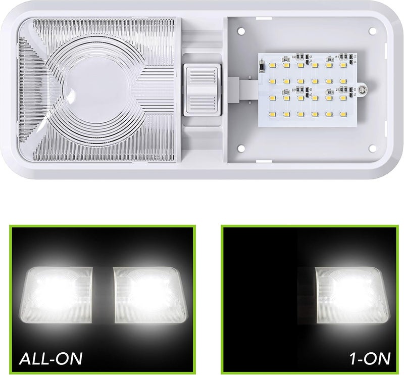 Leisure LED 5 Pack Leisure LED Double Dome Light Fixture - Image 5