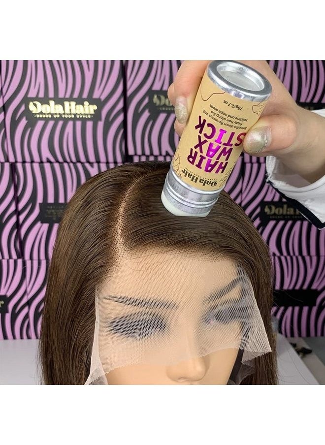 Dolahair Hair Wax Stick, Wax Stick for Hair Wigs Edge Control Slick Stick Hair Pomade Stick Non-greasy Styling Wax for Fly Away & Edge Frizz Hair, Small Broken Hair Fine Hair Finishing Stick (2.7 Ounc  - Image 4