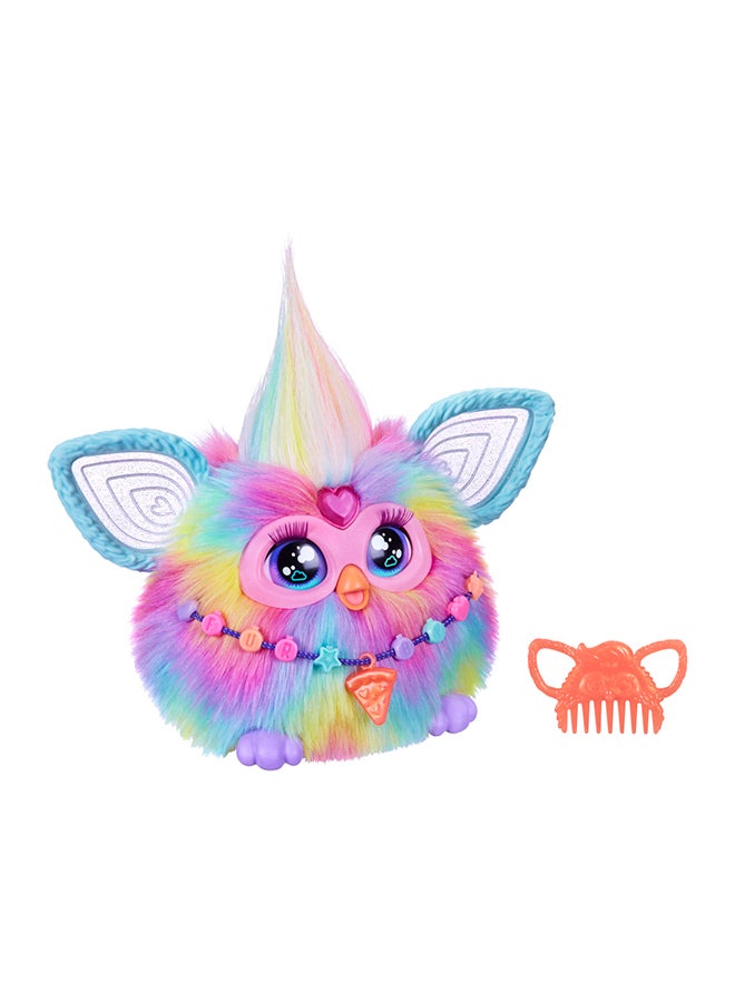 Furby تلوين متدرج، 15 إكسسوارات أزياء، ألعاب قماشية تفاعلية للأطفال من عمر 6 سنوات للبنات والأولاد، تنبيه صوتي آلي - Image 4