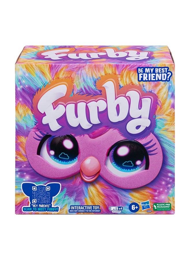 Furby تلوين متدرج، 15 إكسسوارات أزياء، ألعاب قماشية تفاعلية للأطفال من عمر 6 سنوات للبنات والأولاد، تنبيه صوتي آلي - Image 2