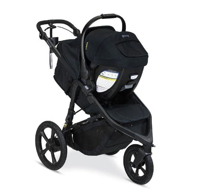 BOB Gear Wayfinder Jogging Stroller Infant Car Seat Adapter Compatible with Select Britax Nuna Cybex and Maxi COSI Infant car Seats - Image 4