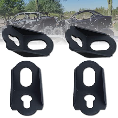 AAAA Aces Racing Canam X3 2017+ Tie Down Hooks (4pcs) (Black) - Image 1