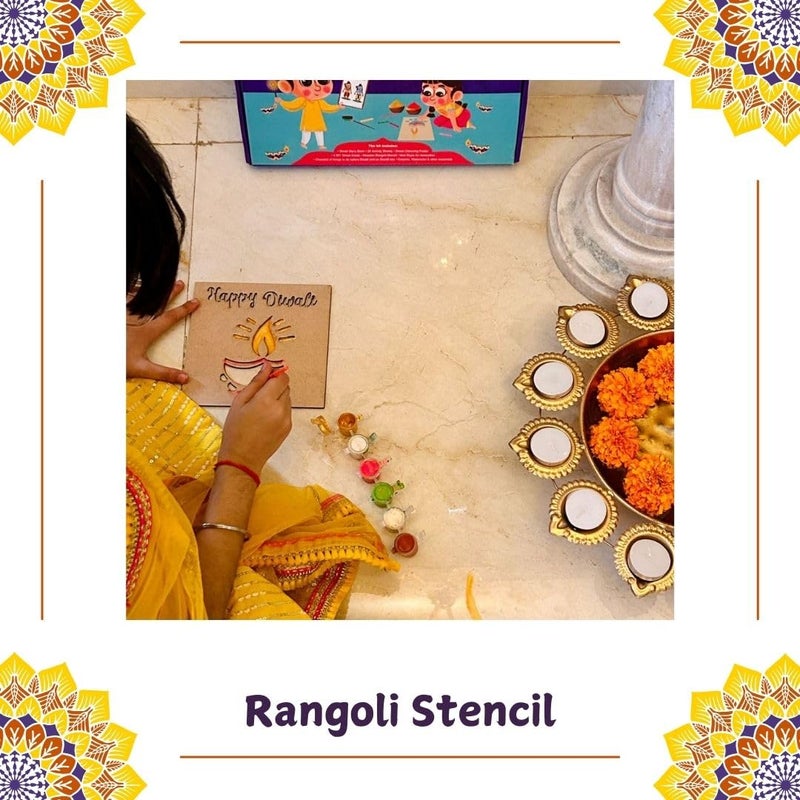 Learning Dino Diwali Art and Craft Kit for Kids | Diwali Gift for Kids Age - 3,4,5,6,7,8 - Image 3