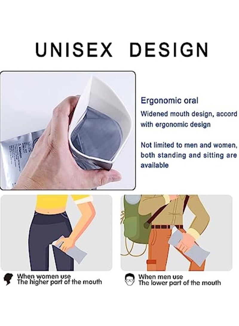 Disposable Emergency Urinal Bag,20 PCS Portable Camping Pee Bags, Travel Pee Bags, Traffic Jam Emergency Portable Urine Bag, Vomit Bags, for Men Women Kids Children Patient  - Image 5