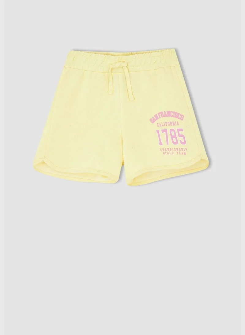 ديفاكتو 2 Pack Tie Waist Printed Mini Short