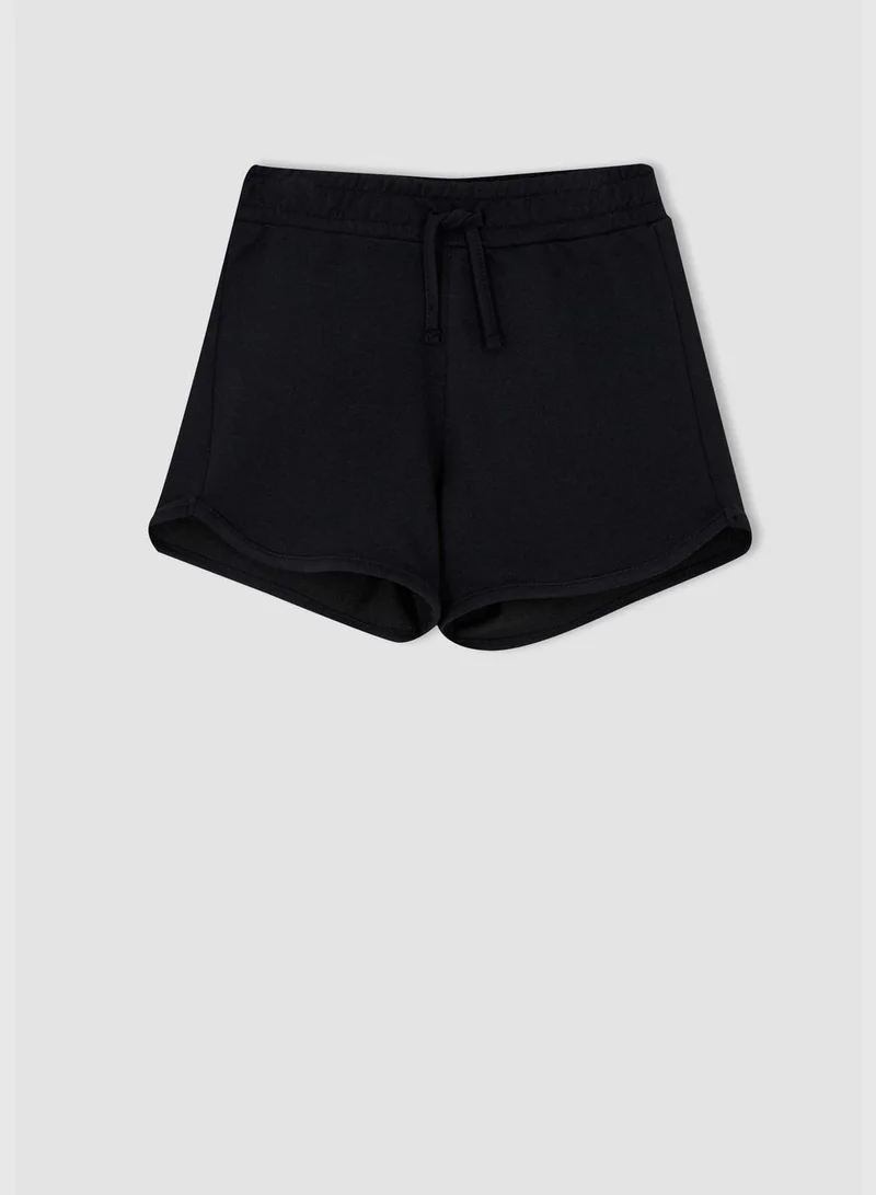 ديفاكتو 2 Pack Tie Waist Printed Mini Short