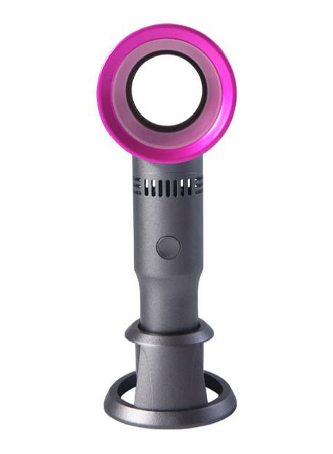 Y&D Mini Portable USB Rechargeable Bladeless Hand Held Fan AQQ90419002_K Grey/Pink