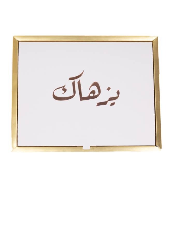 Trillion Classic Men's Red Shemagh Package + Taqiyah + Tasbih - Image 3