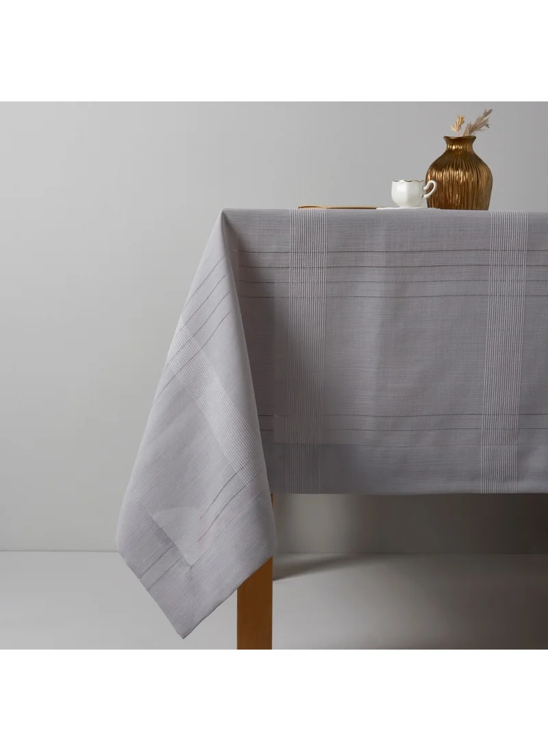 Linens Basic 160X220 cm Tablecloth Gray