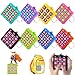 Basytodio 16PCS Tic Tac Toe Game Birthday Party Favors Goodie Bags Stuffers for Kids 35 48 812 Summer End of Year Student Gifts from Teacher Classroom Treasure Carnival Prize Box Return Gift Pinata Keychain - Image 3