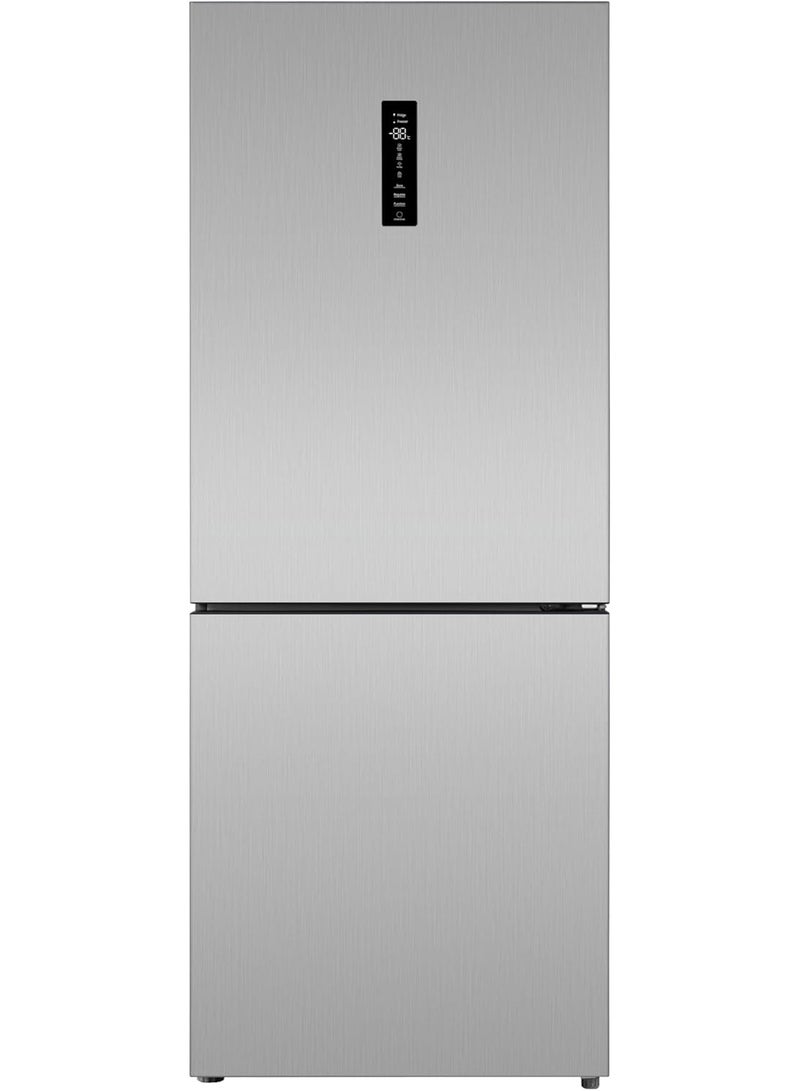 Terim Bottom Freezer Refrigerator TERBF450SS ,450L Gross Capacity, No Frost, Digital Displayed, Tempered Glass Shelves, Stainless Steel Finis - Image 1