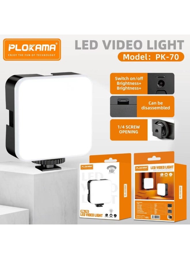 Plokama PK-70 LED Studio Video Lighting Kit - Image 2