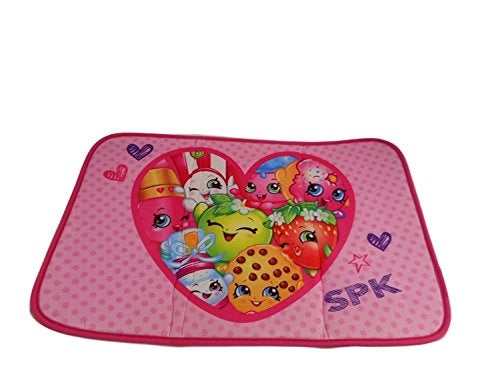 Shopkins Foam Bath Mat Pink - Image 1