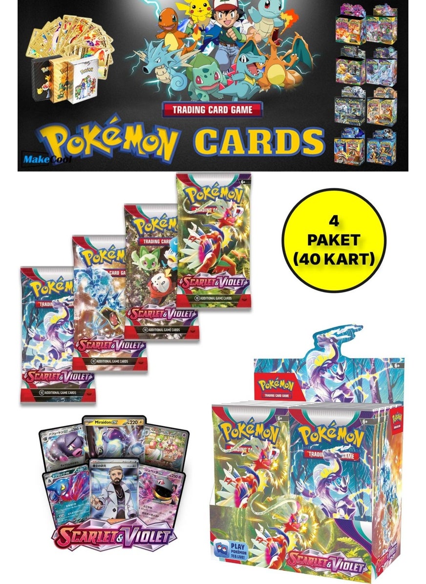 Pokemon Game Card Tcg Scarlet & Violet Booster Pack - 4 Pack (40 Cards) - pzsku/ZF0BADBAB06C538E10FB4Z/45/_/1740652564/20775e5a-47e2-4cf4-aafe-d3ae005bab2f