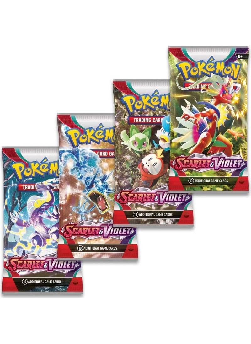 Pokemon Game Card Tcg Scarlet & Violet Booster Pack - 4 Pack (40 Cards) - pzsku/ZF0BADBAB06C538E10FB4Z/45/_/1740652568/ea39699c-f918-4ad3-a5b6-131942e9821b