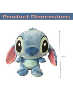 JOLLITY LLC Stitch Angle Plush Doll Toys Lilo for Children Cartoon Pillow Kid Birthday Gift (20 cm)  - Image 3