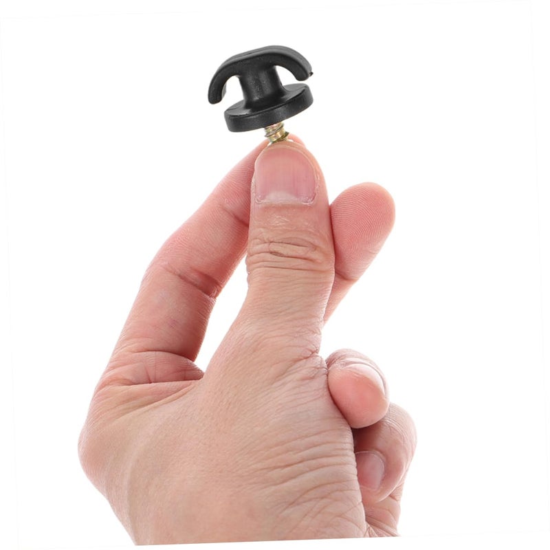 8Pcs Black Car Hooks Mounting Points for Cargo Net Replacement Trunk Storage Organizer - Image 4