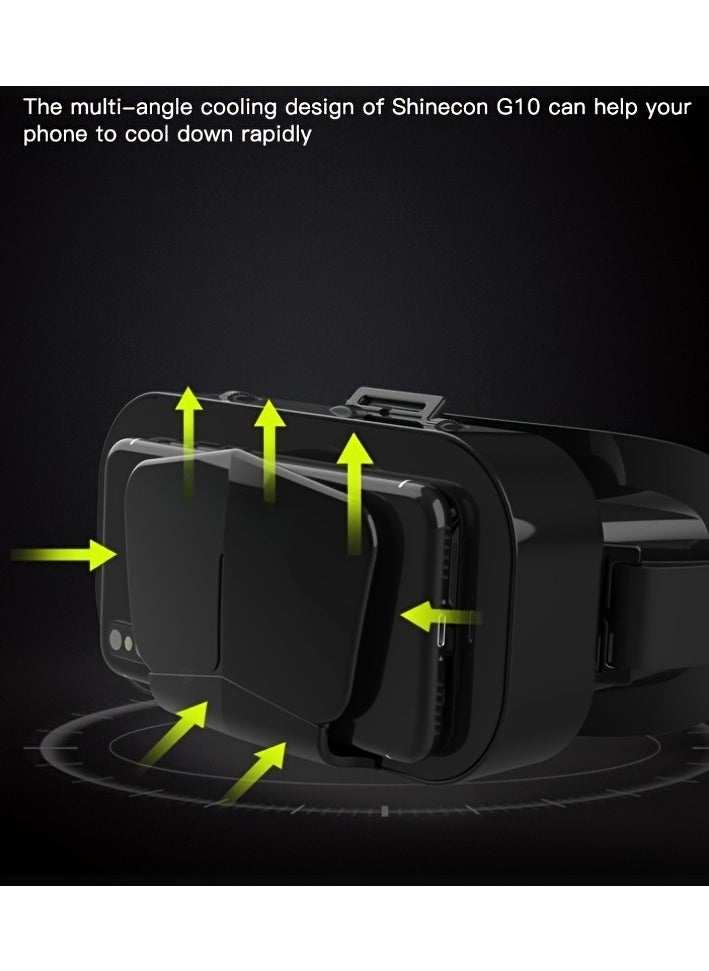 3D VR Headset with Blue Light Filter, Smart Virtual Reality Glasses  - Image 4