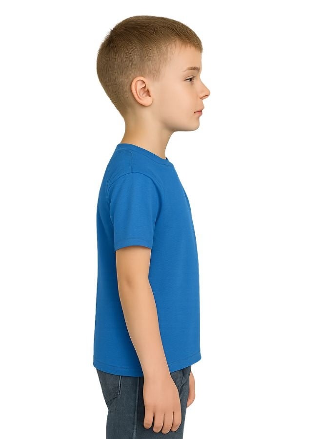 PRINTSHOP4ME Saudi International Day Boy’s T-Shirt–Cotton,Round Neck,Short Sleeve,National Print,Patriotic Design,Soft Fabric, Comfortable Fit,Casual Style,Lightweight, Durable,Cultural Theme,Ideal For Celebrations & Gifts - Image 5