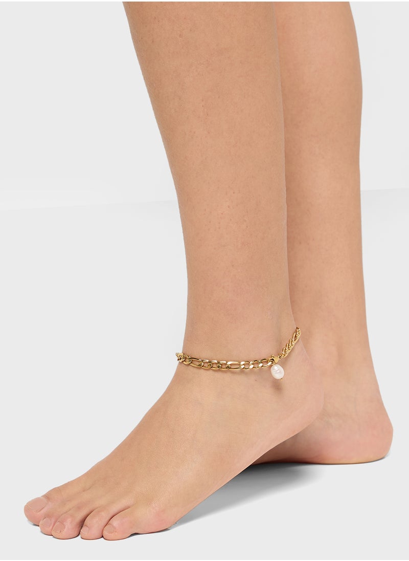 Ginger Chain Anklet  - Image 3