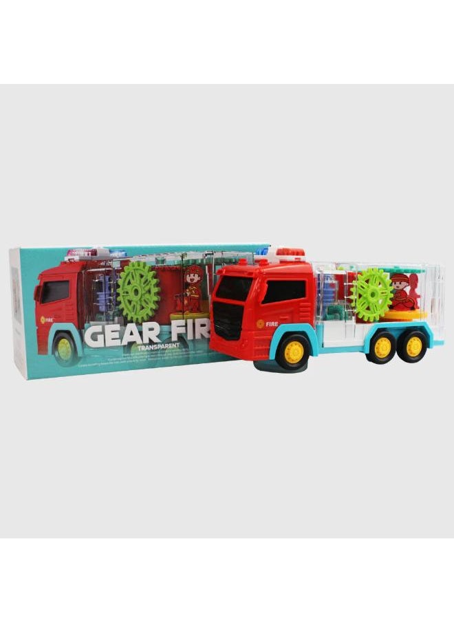 OKO - Gear Fire Transparent Fire Truck - Image 1