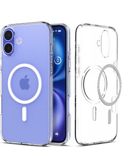 Protective Case for iPhone 16, Transparent and Non-Yellowing