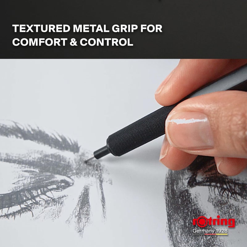 Rotring قلم رصاص ميكانيكي rOtring 1904727 500 0.7 مم، أسود (502507N) - Image 3