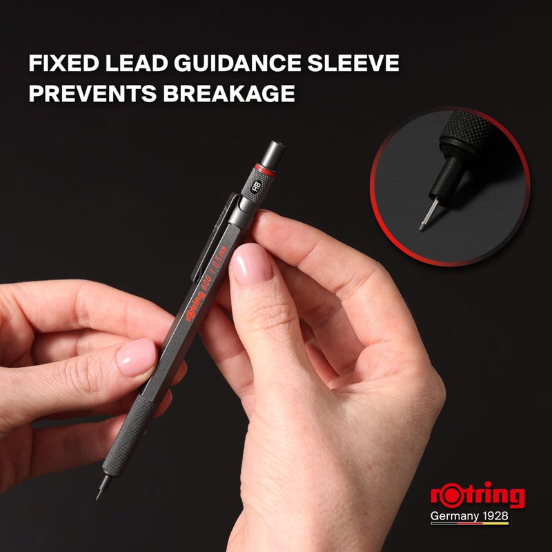 Rotring قلم رصاص ميكانيكي rOtring 1904727 500 0.7 مم، أسود (502507N) - Image 5