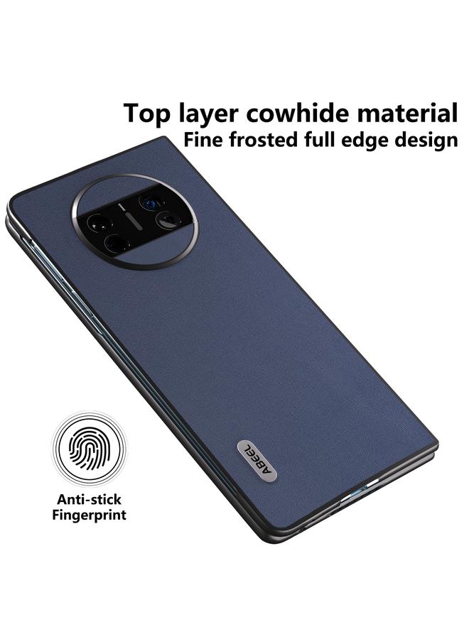 S-TOP Case For Huawei Mate X3 Genuine Leather Xiaoya Series Phone Case - Image 3